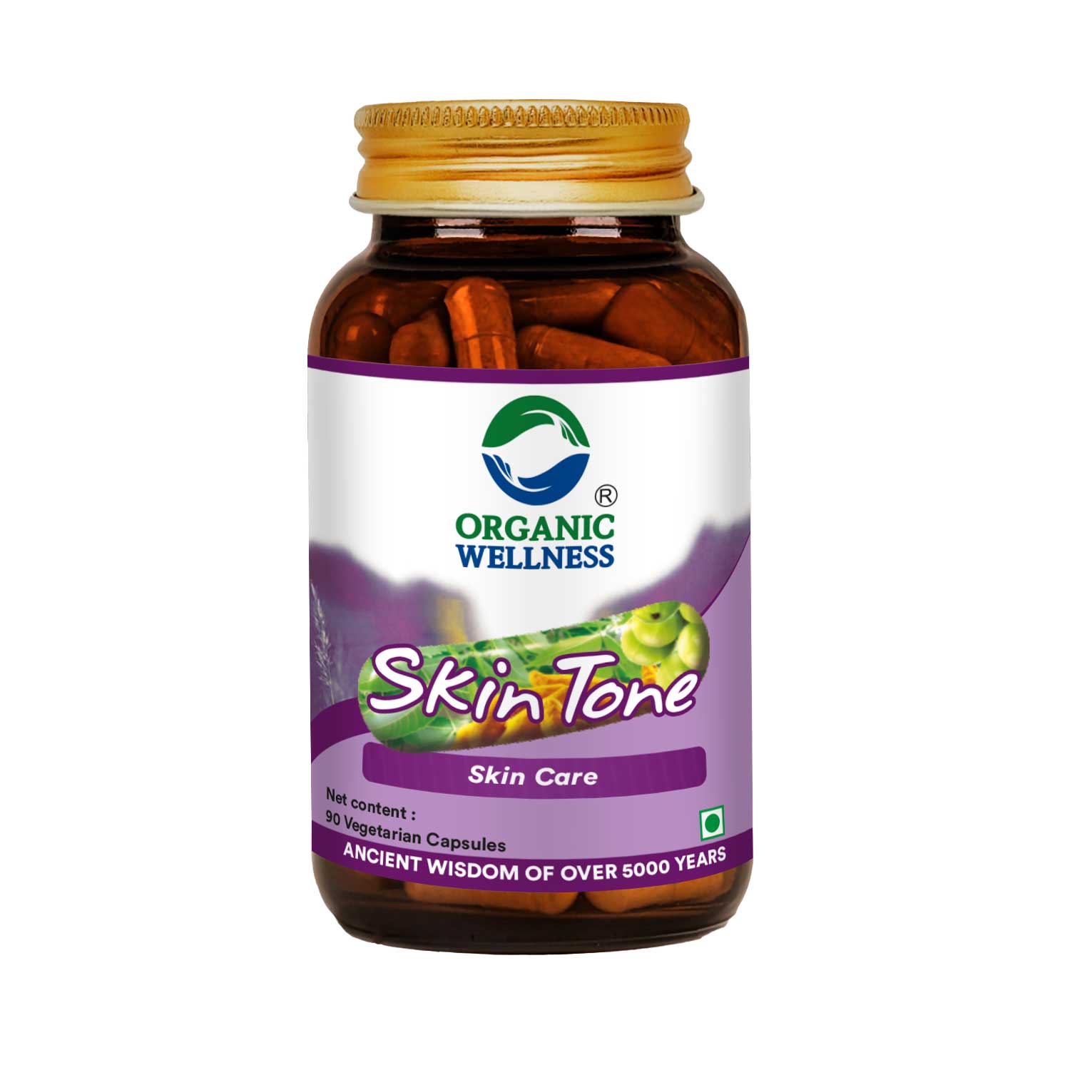 Organic Wellness Skin-Tone Capsules
