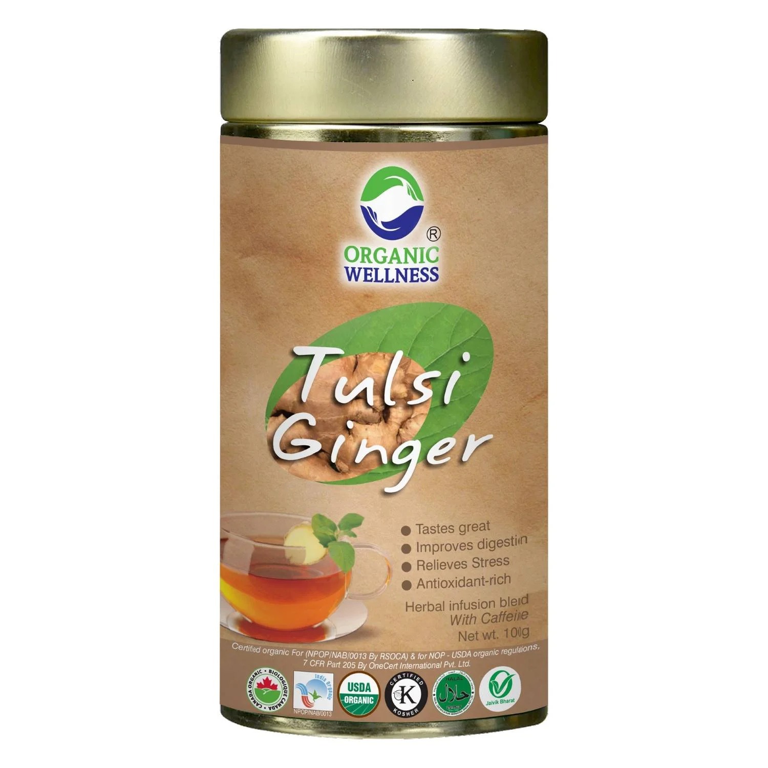 Organic Wellness Tulsi Ginger
