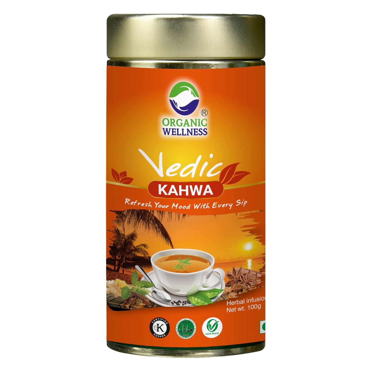 Organic Wellness Vedic Kahwa Tea