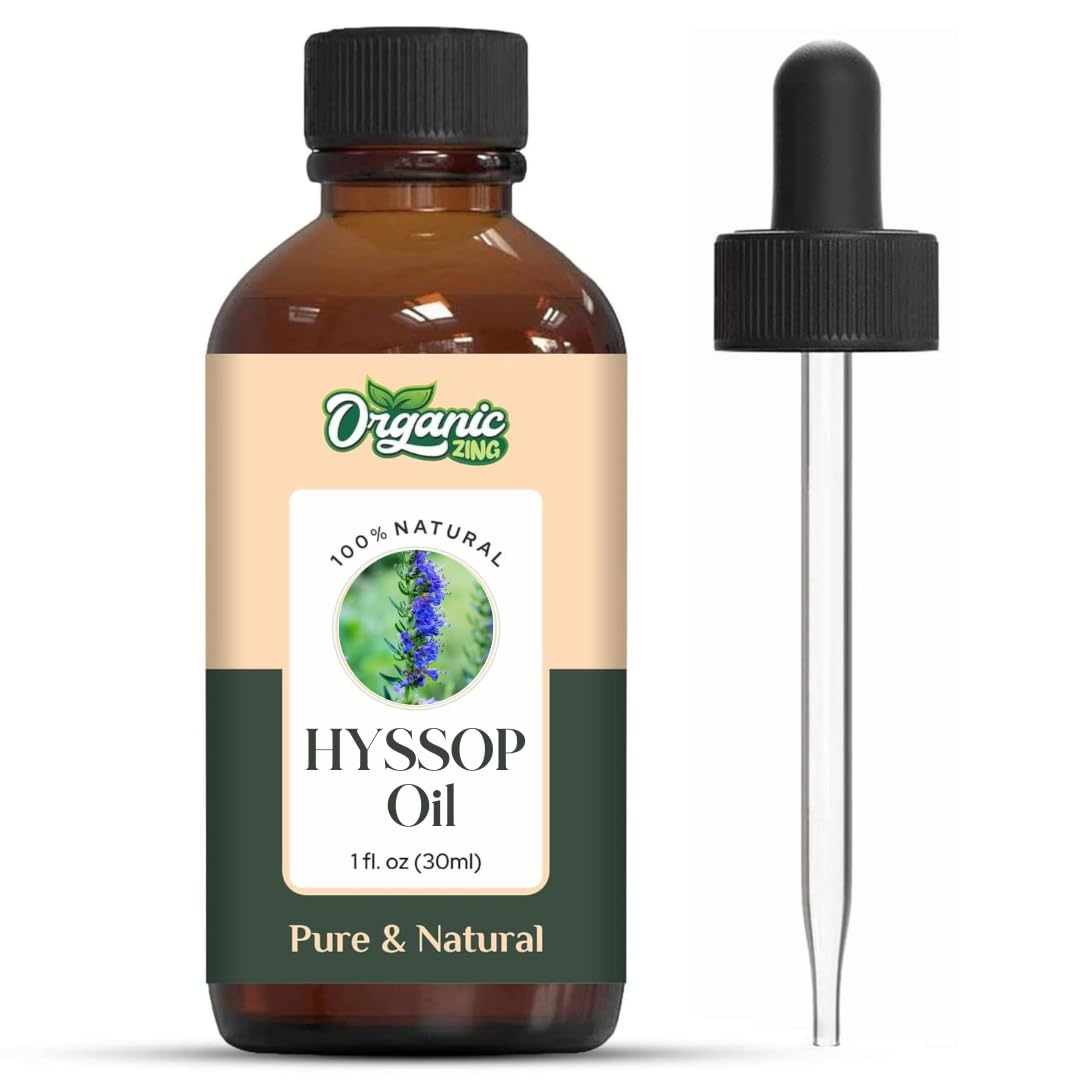 Organic Zing Hyssop Oil