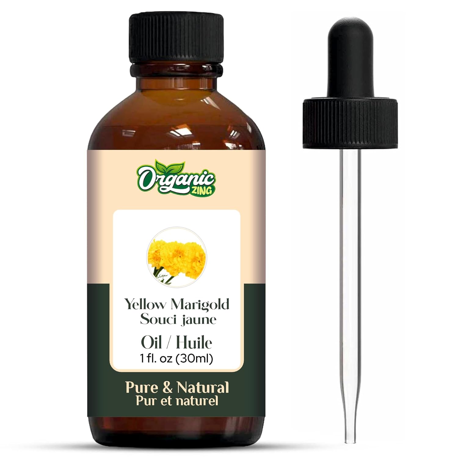 Organic Zing Yellow Marigold Oil