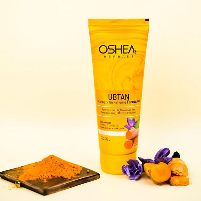 Oshea Herbals Ubtan Glowing and Tan Removing Face Wash