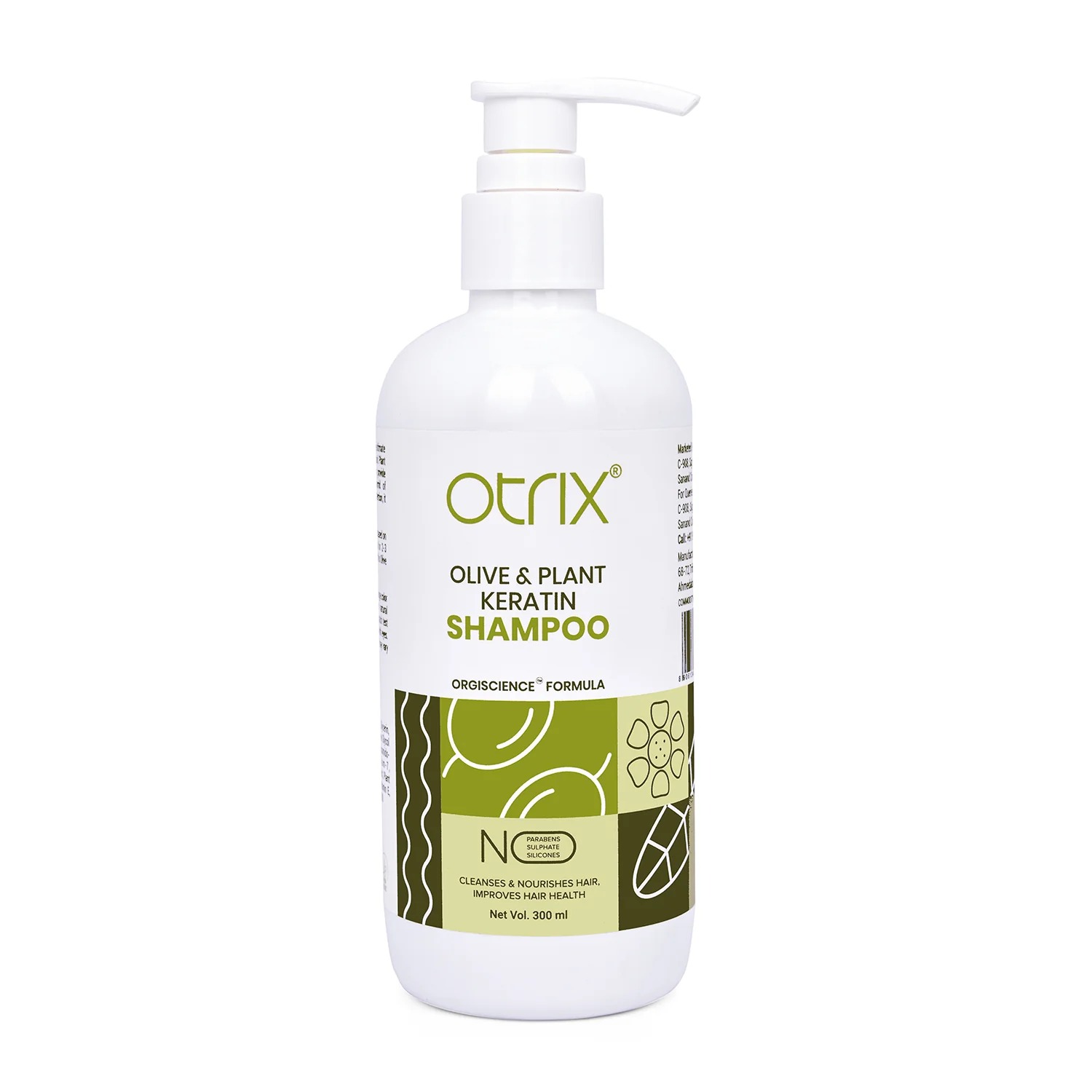 Otrix Olive & Plant Keratin Shampoo