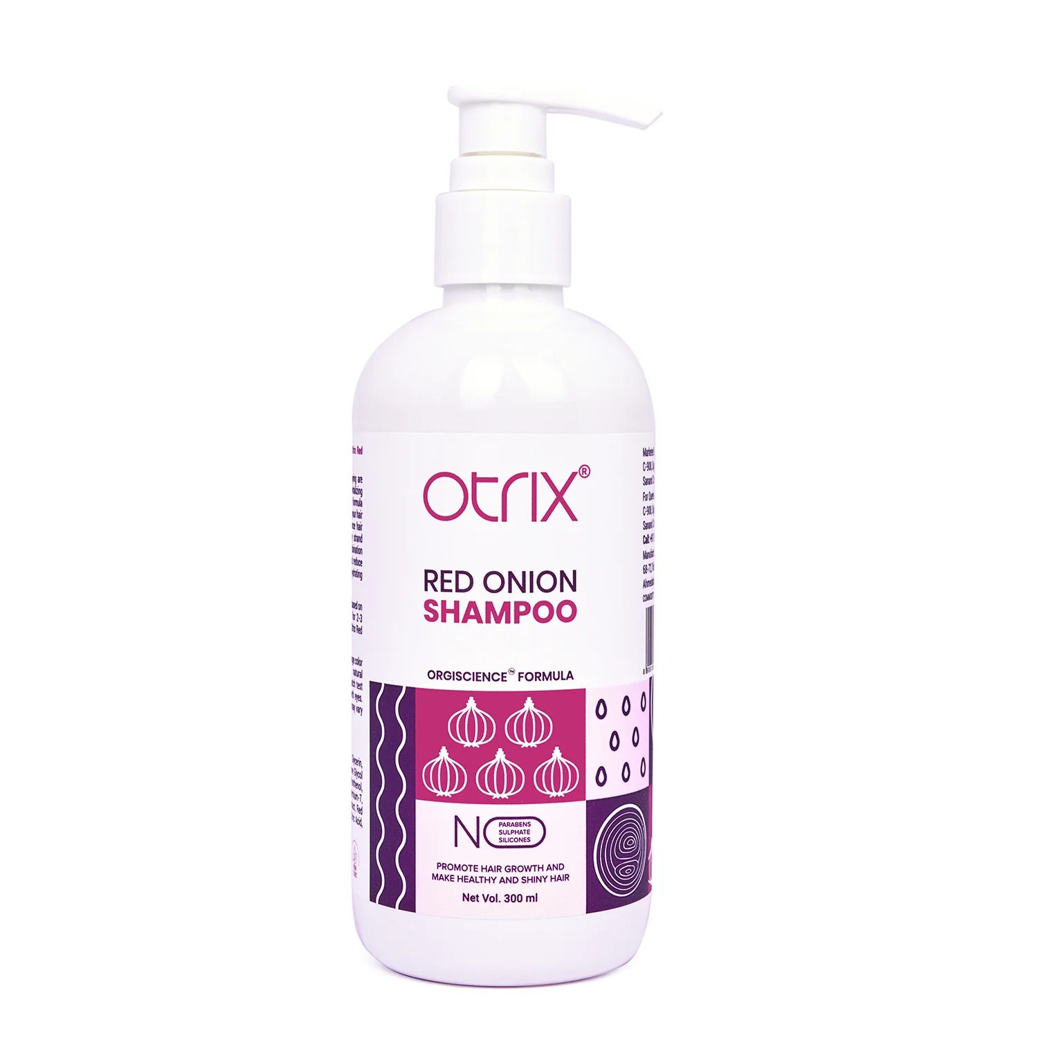 Otrix Red Onion and Black Seed Shampoo