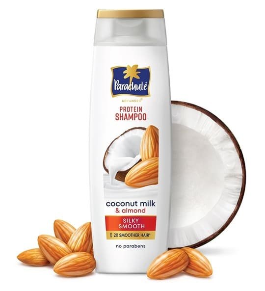 Parachute Advansed Protein Shampoo with Coconut Milk and Almond