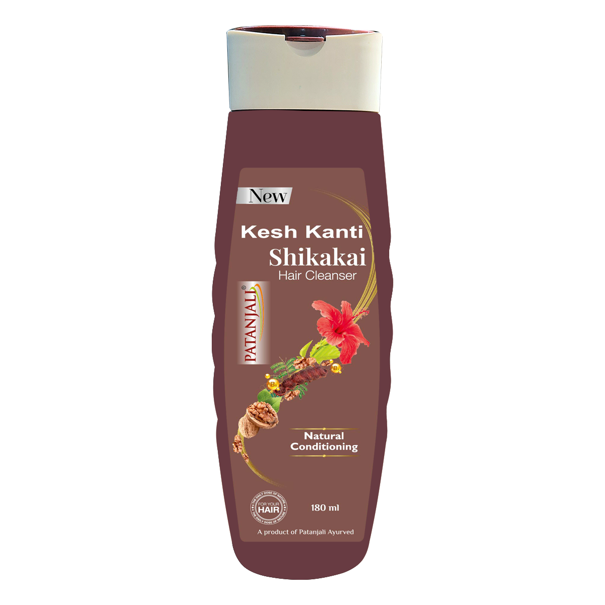 Patanjali Kesh Kanti Shikakai Hair Cleanser - 180 ml