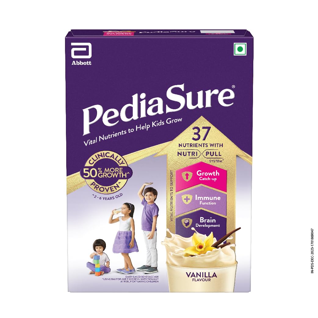PediaSure Health and Nutrition Drink Powder for Kids Growth - Vanilla