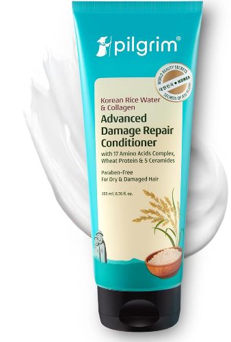 Pilgrim Korean Rice Water & Collagen Advanced Damage Repair Conditioner