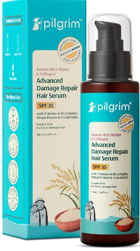 Pilgrim Korean Rice Water & Collagen Advanced Damage Repair Hair Serum