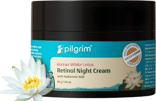 Pilgrim Retinol Night Cream with Vitamin C & Hyaluronic Acid