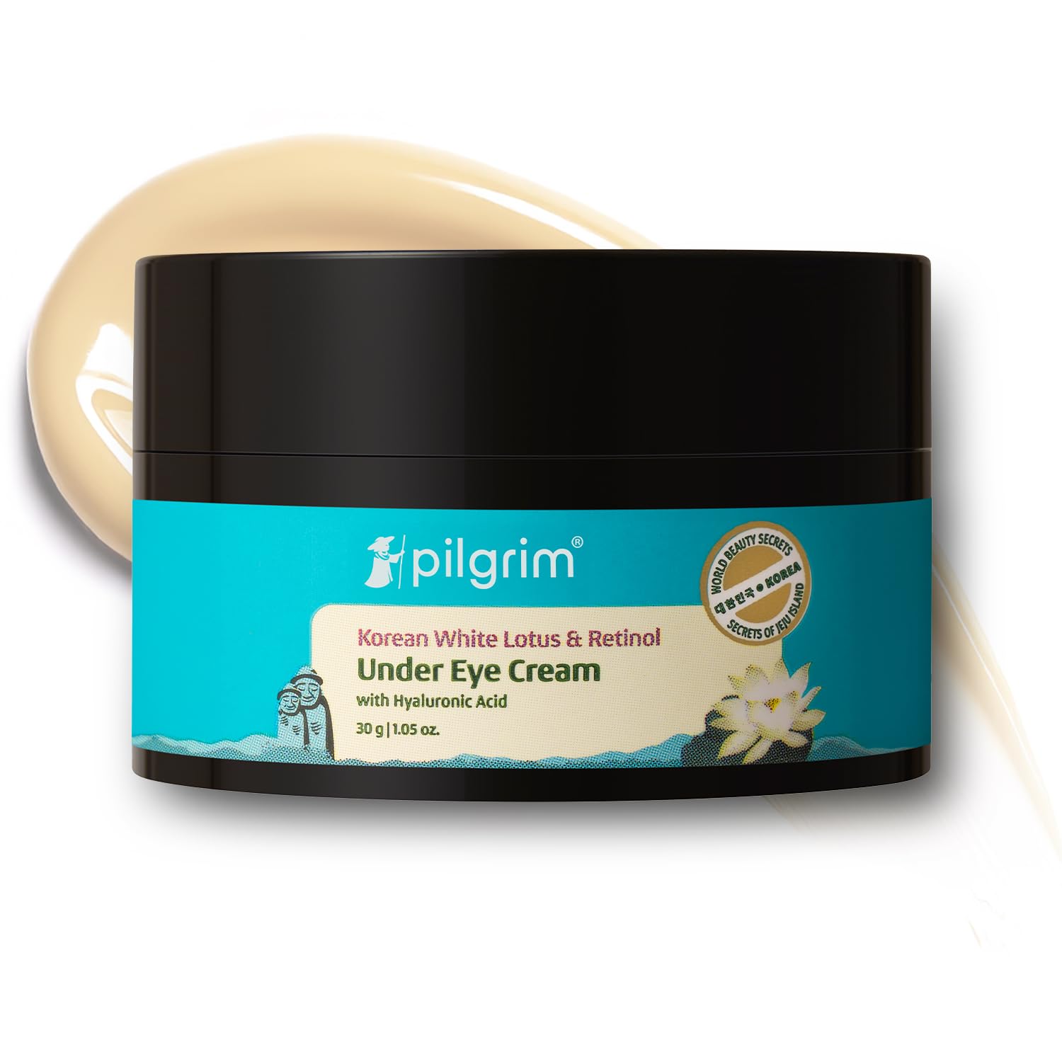 Pilgrim Retinol Under Eye Cream with Vitamin C & Hyaluronic Acid