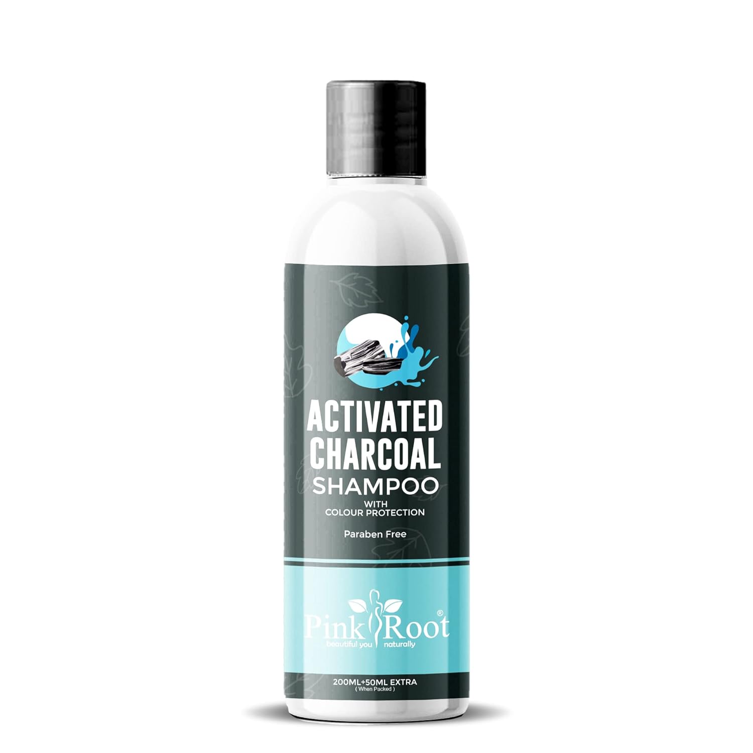 Pink Root Activated Charcoal Shampoo