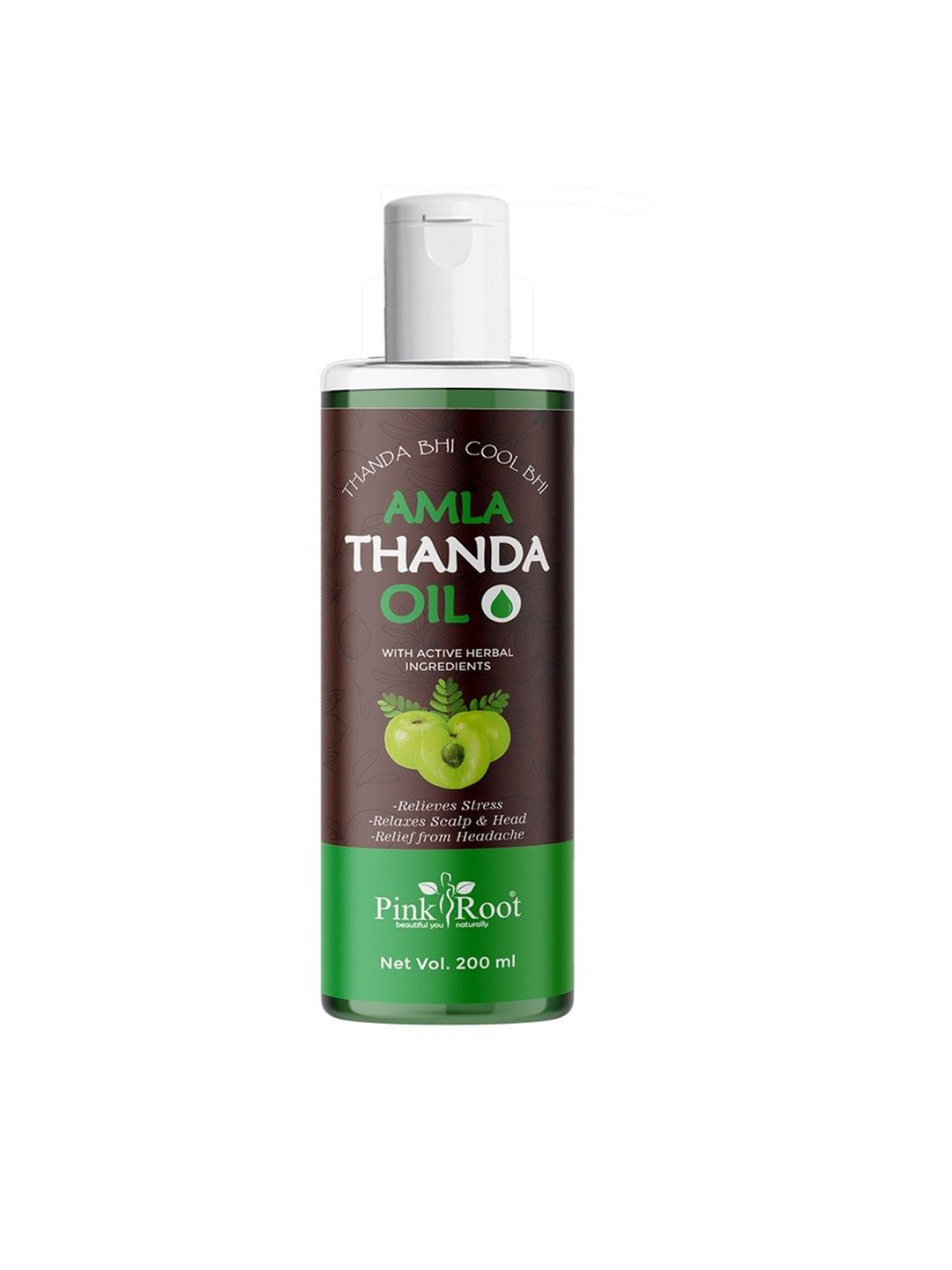 Pink Root Amla Thanda Cool & Refreshing Hair Oil 