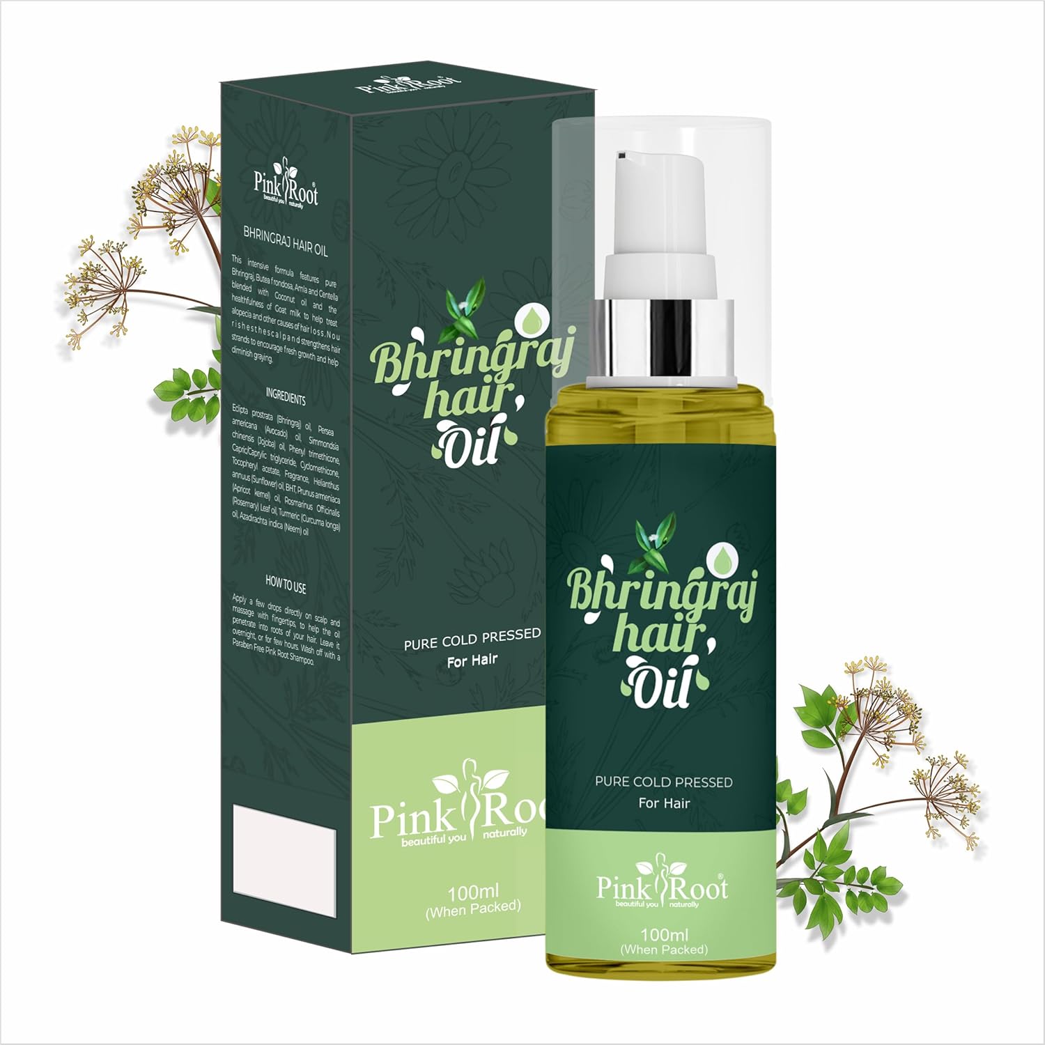 Pink Root Bhringraj Oil 