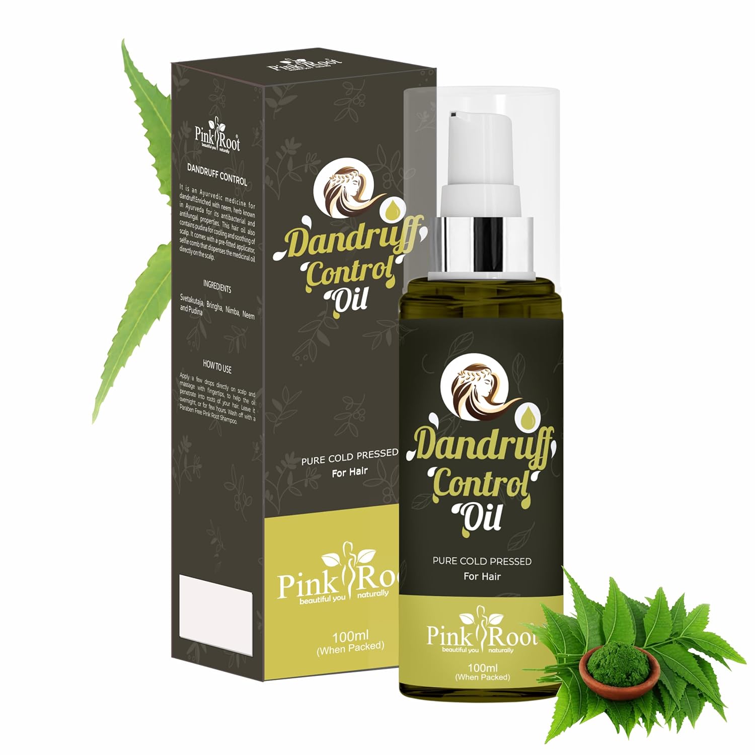 Pink Root Dandruff Control Oil