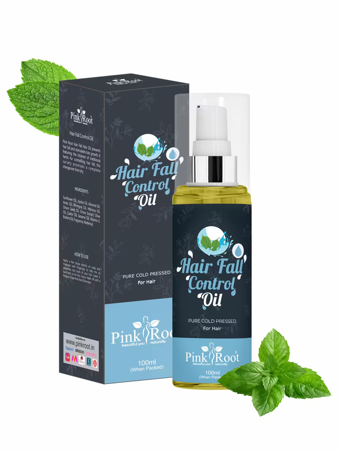 Pink Root Hair Fall Control Oil