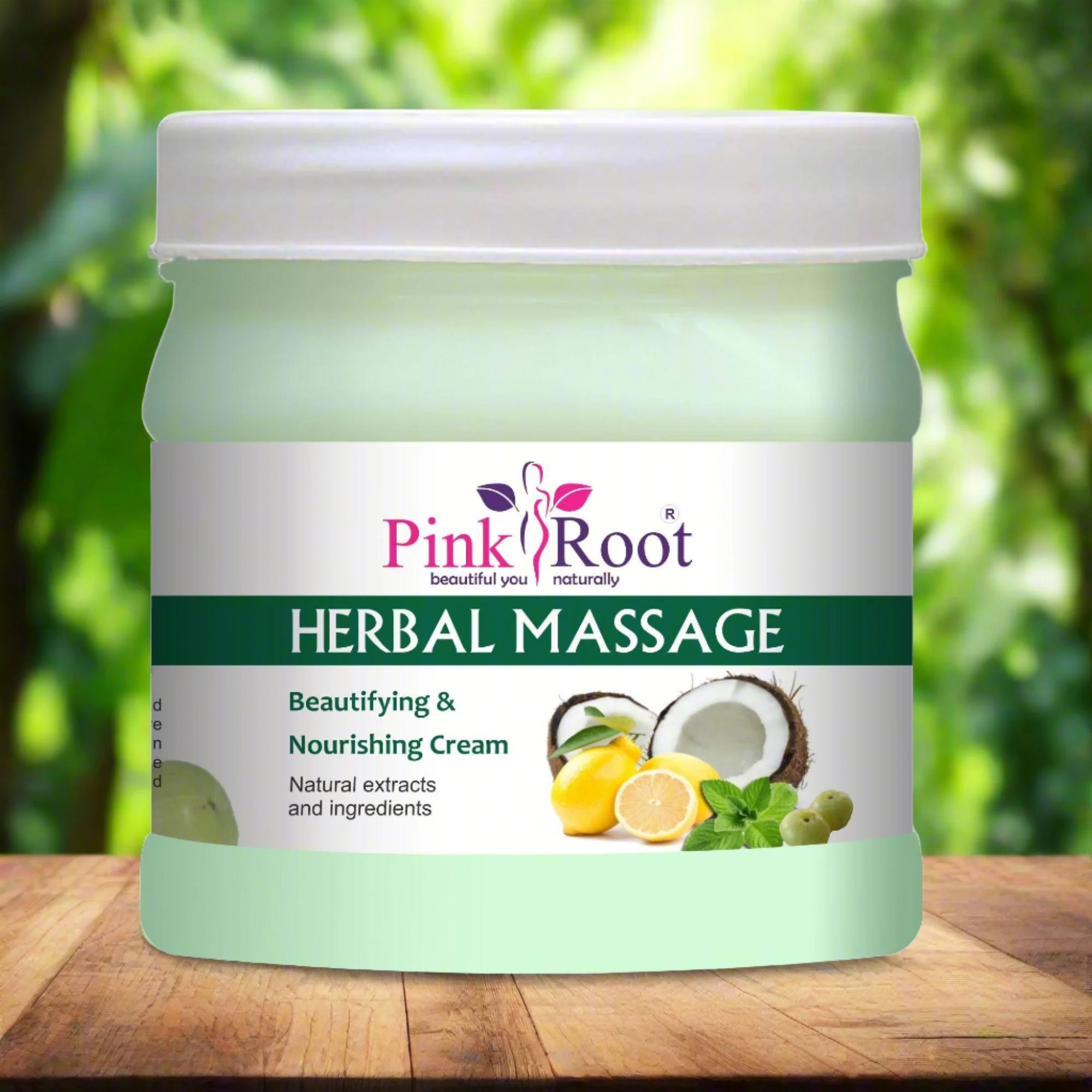 Pink Root Herbal Massage Cream