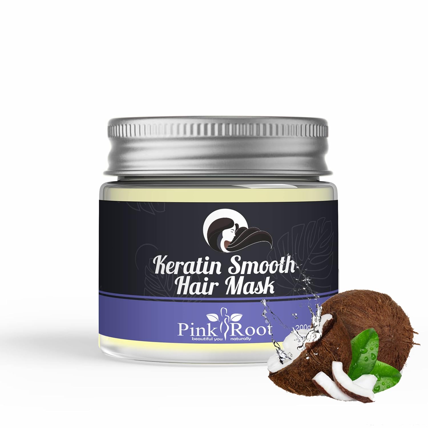 Pink Root Keratin Smooth Hair Mask