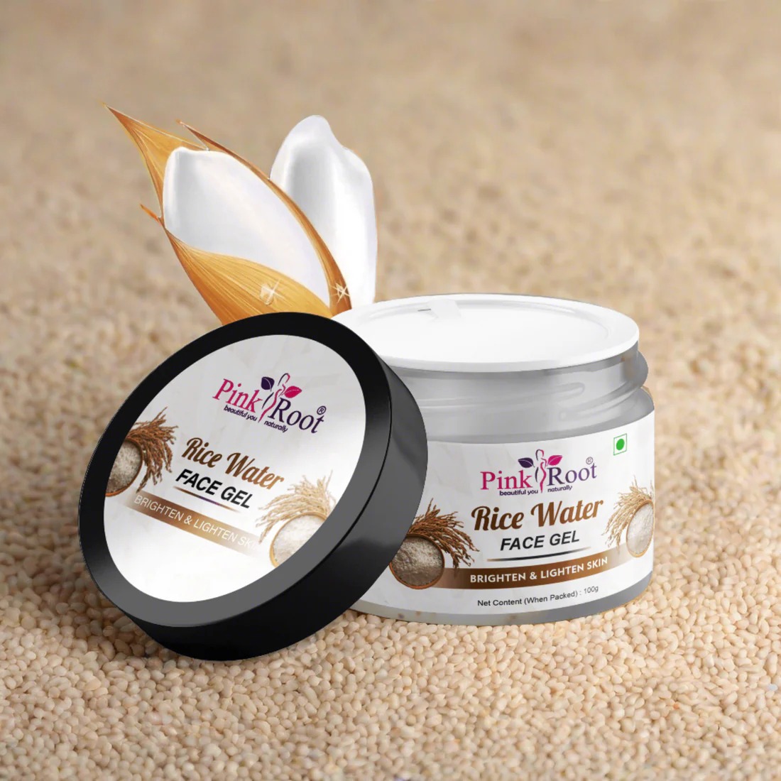 Pink Root Rice Water Face Gel