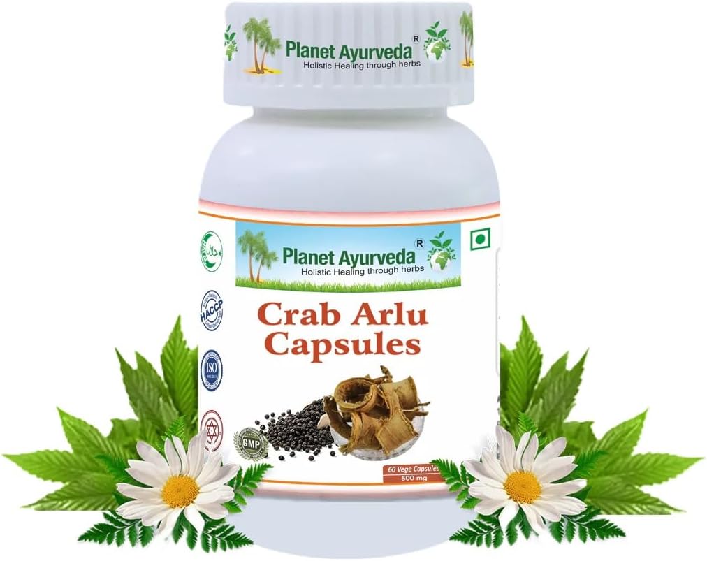 Planet Ayurveda Crab Alru Capsules