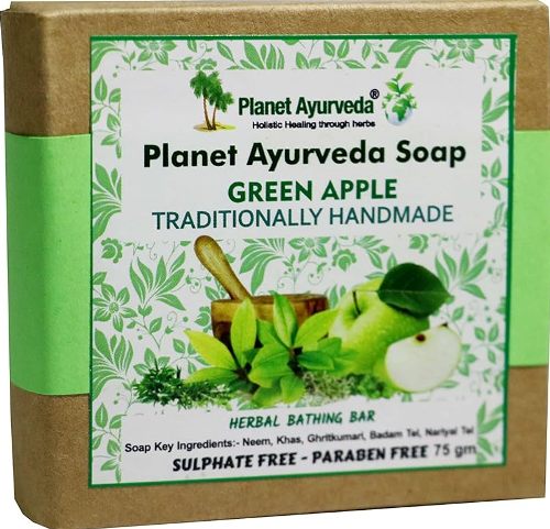 Planet Ayurveda Green Apple Soap