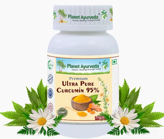 Planet Ayurveda Premium Ultra Pure Curcumin 95 Capsules