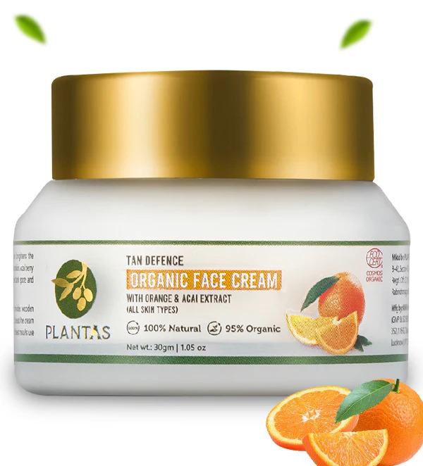 Plantas Organic Face Cream - Tan Defence