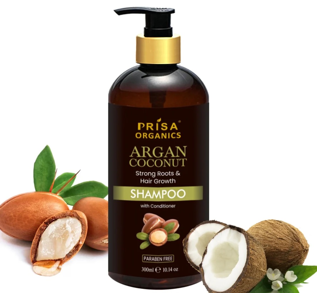 Prisa Organics Argan Coconut Shampoo