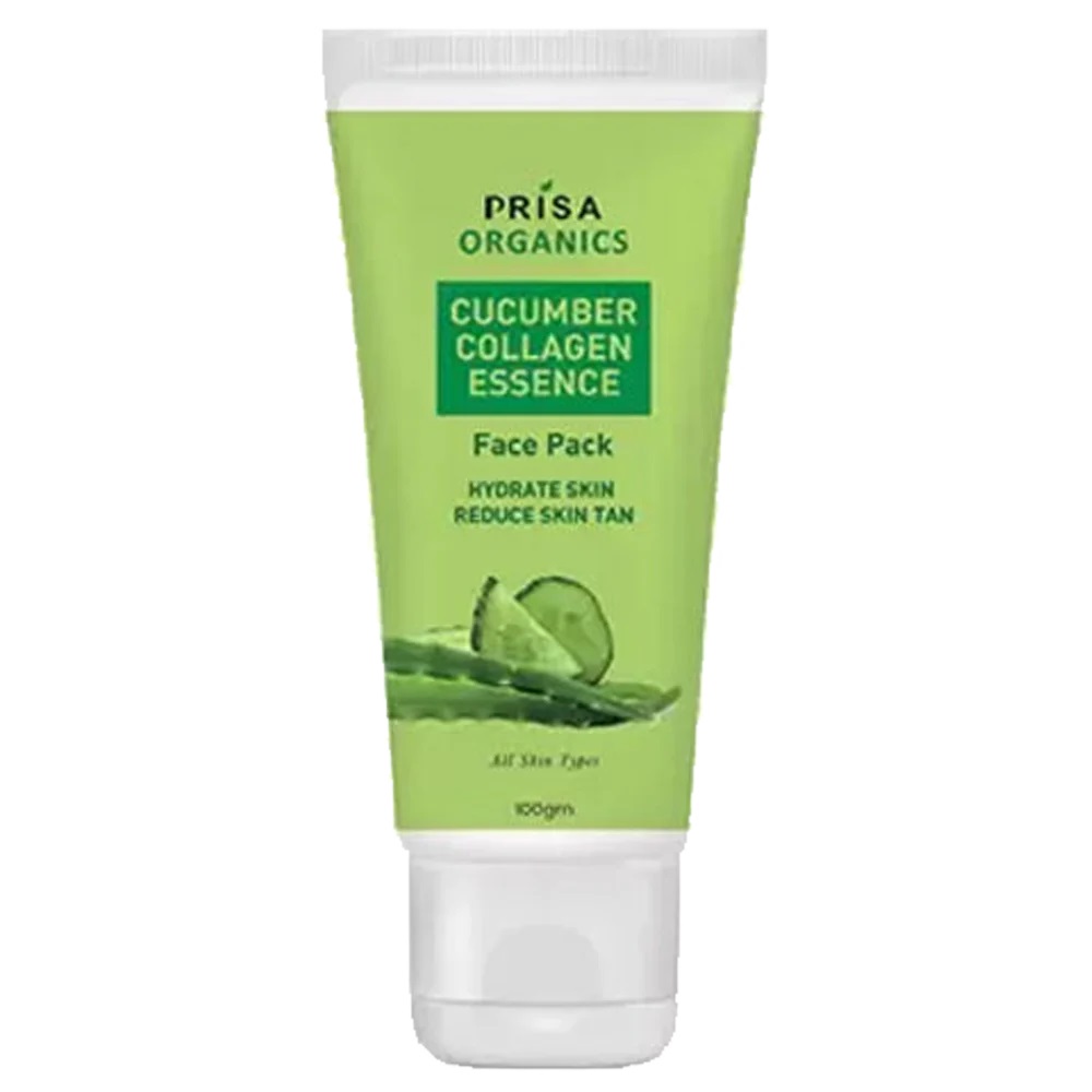 Prisa Organics Cucumber Collagen Essence - Face Pack