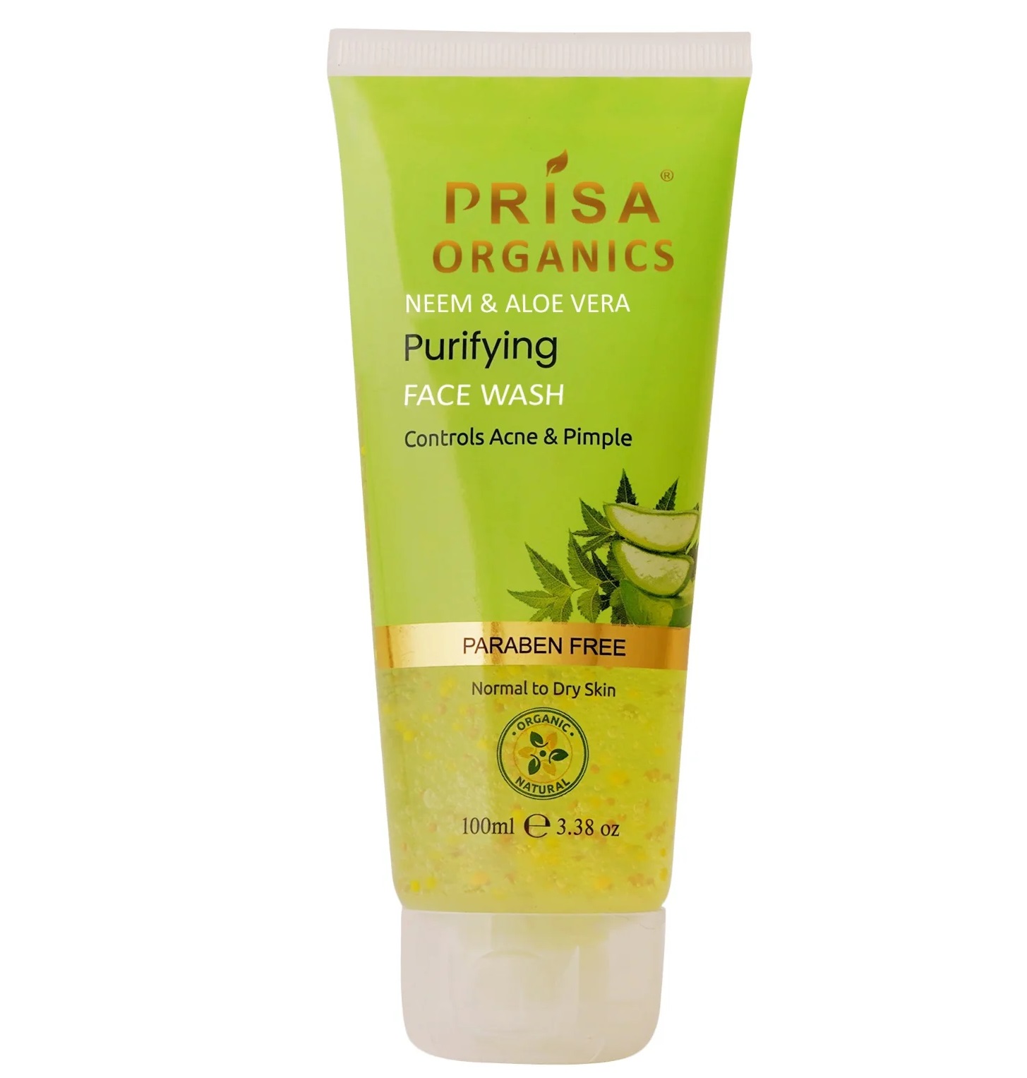 Prisa Organic Neem & Aloe Vera Purifying Face Wash