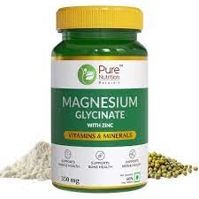 Pure Nutrition Magnesium Glycinate tablets 350 Mg