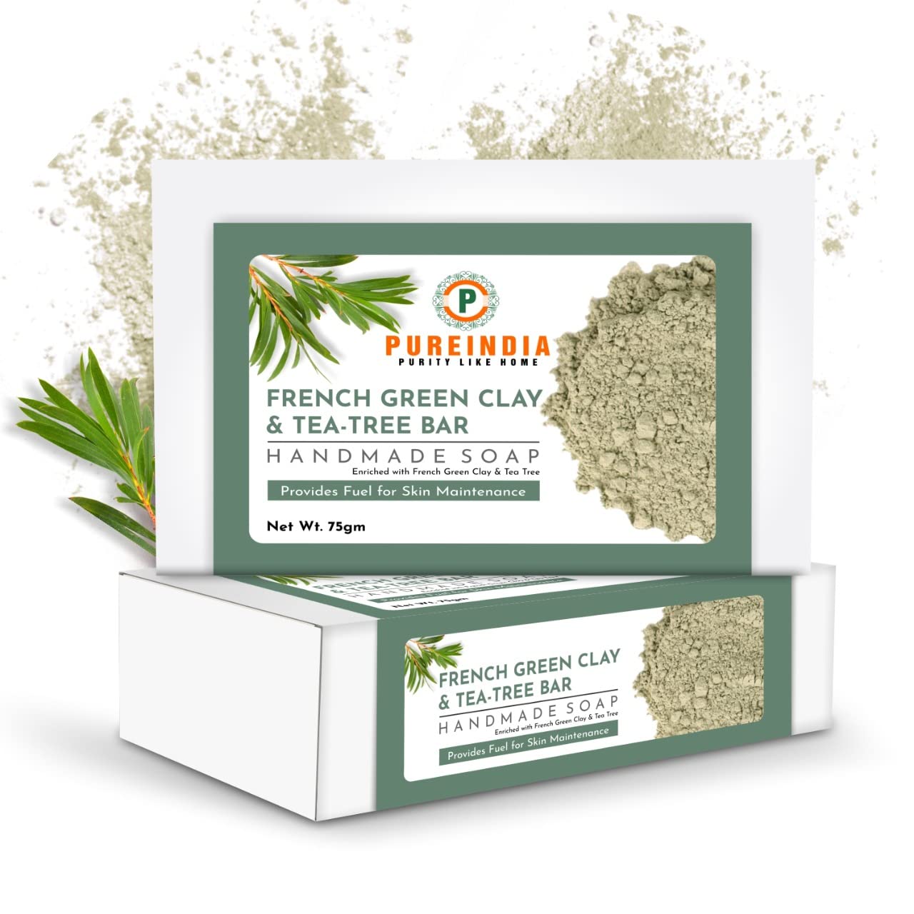 Pureindia French Green Clay Soap