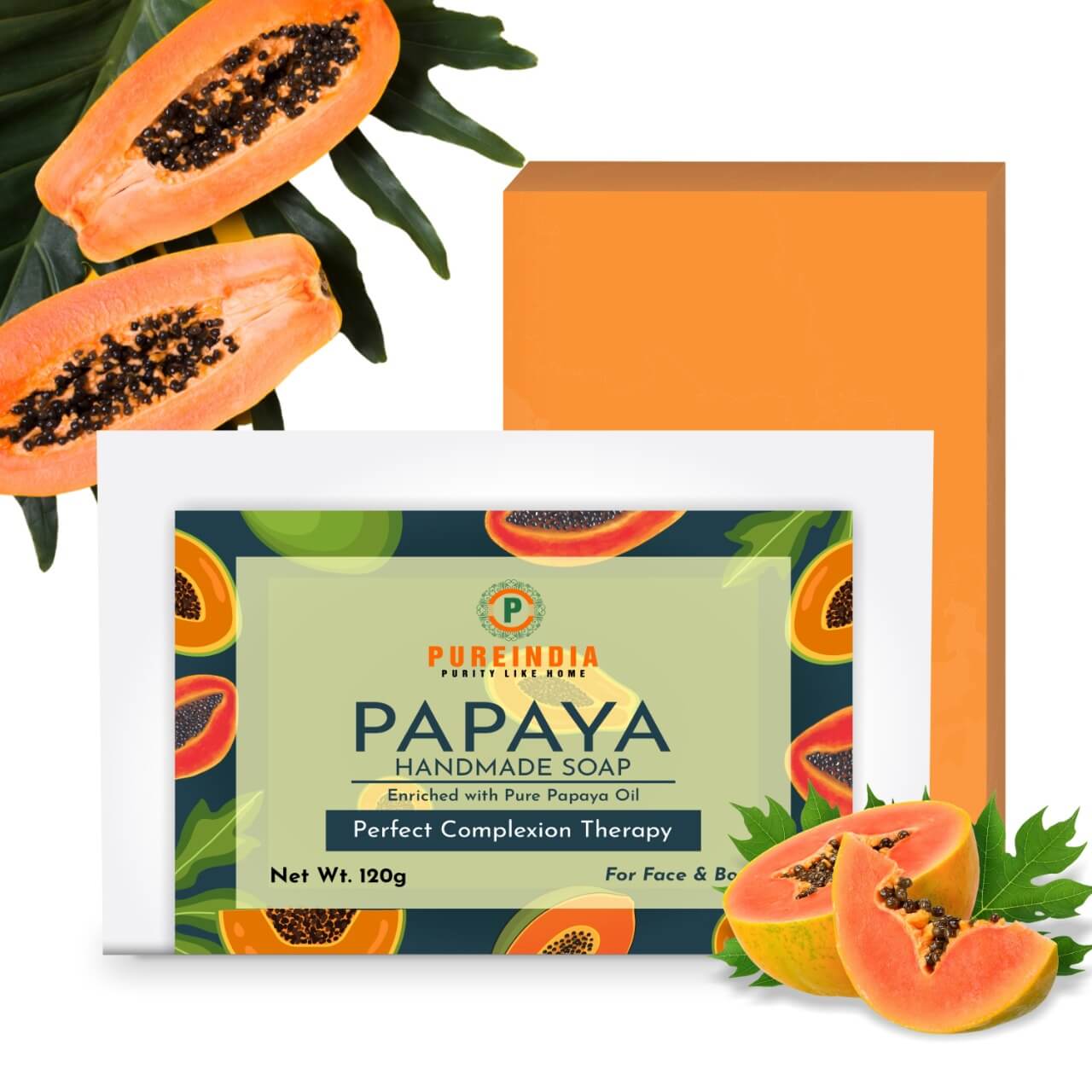 Pureindia Papaya Soap