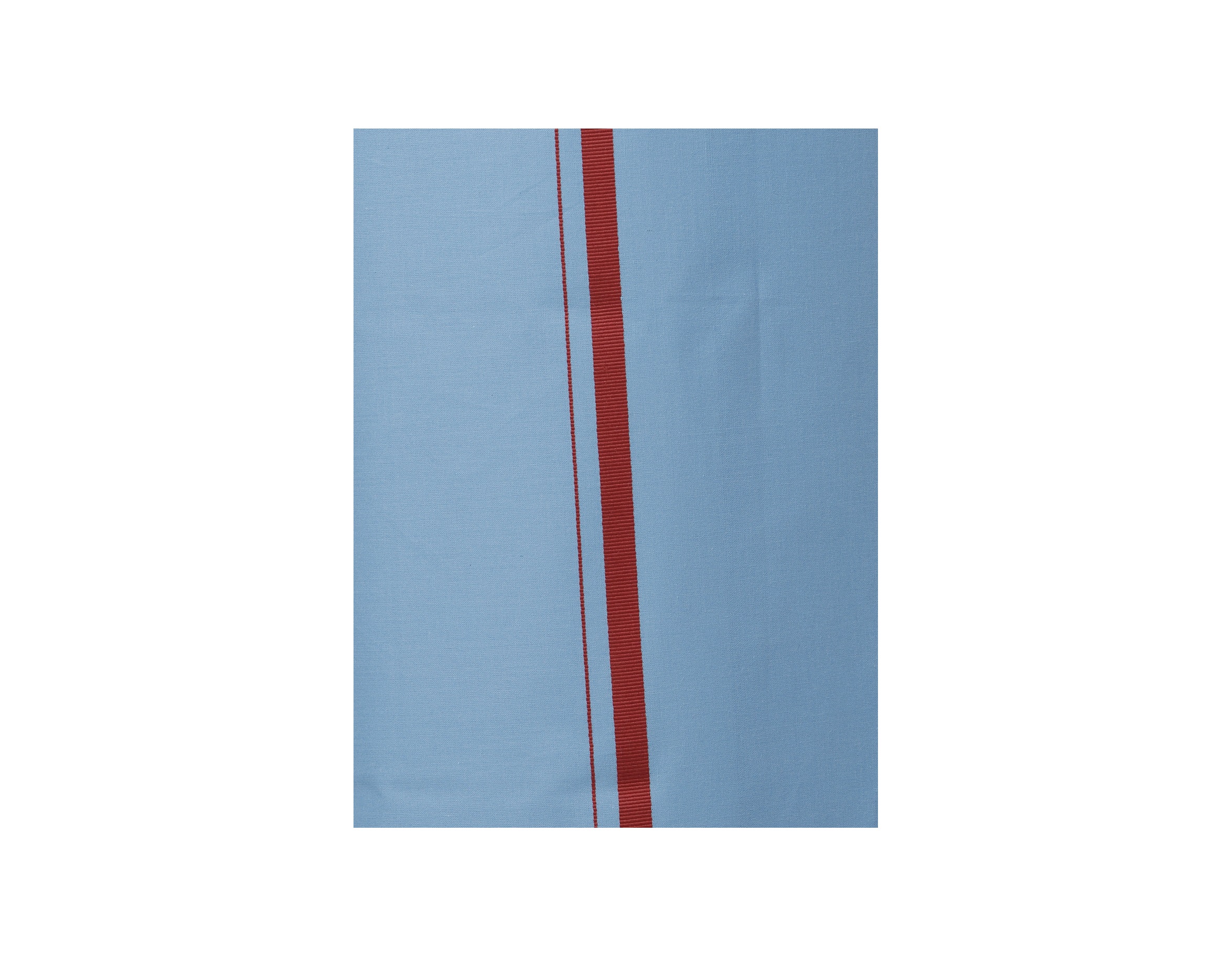 Ramraj Mens Assorted Fancy Border Dhoti Blue Rishi BB4