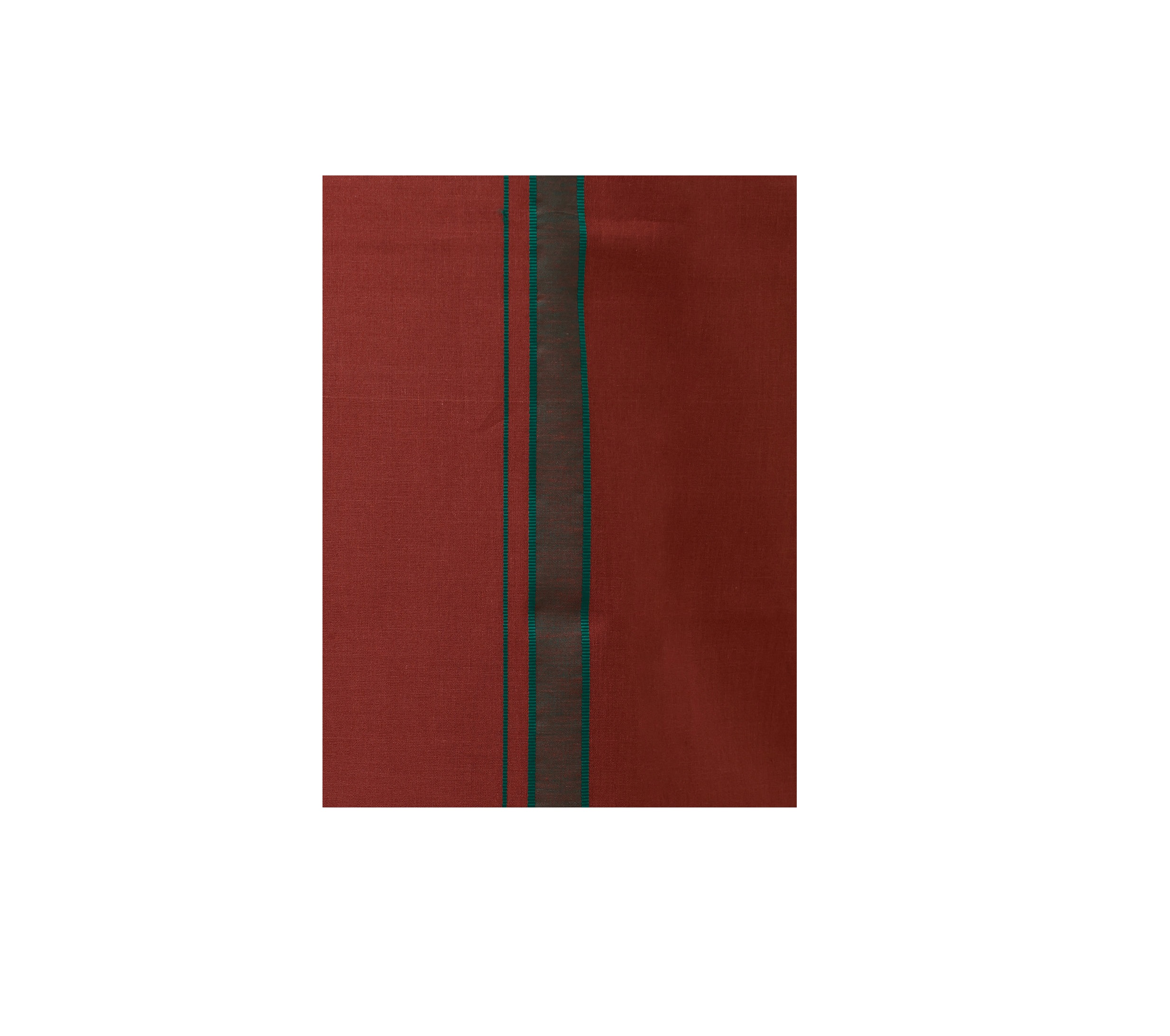 Ramraj Mens Fancy Border Dhoti Brown Mystyle Colour 14(BURNH)