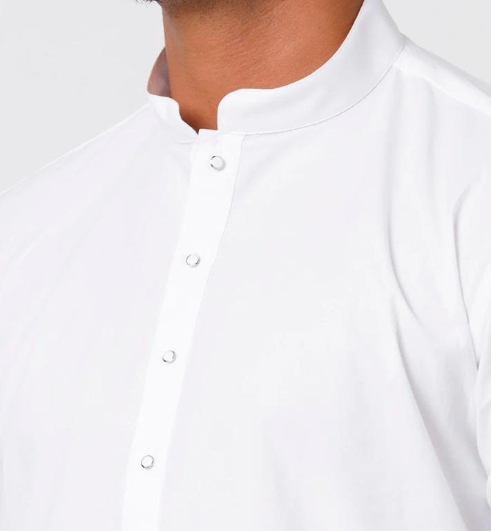 Ramraj Mens Premium Cotton Long Full Sleeves Kurta and Pyjama Set White