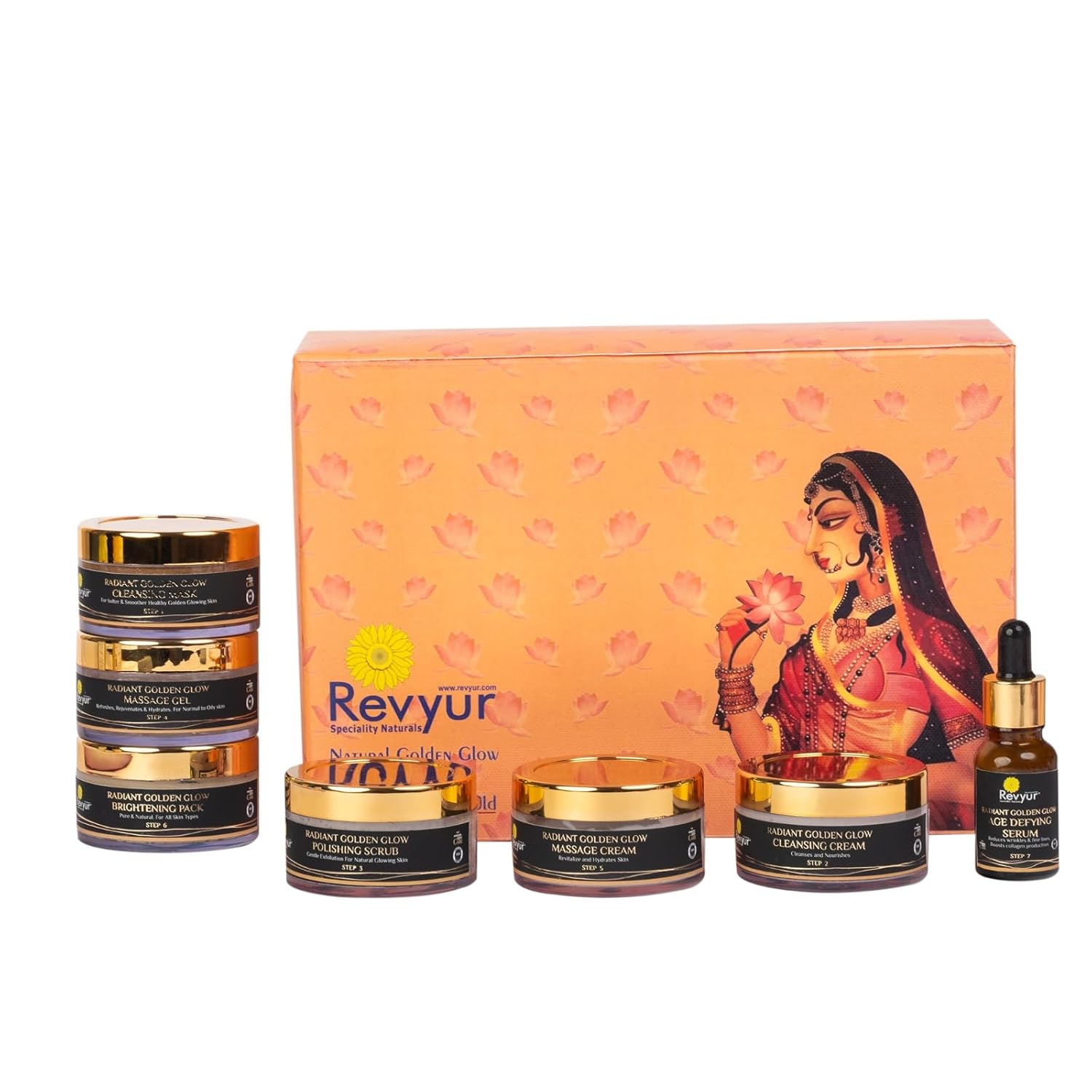 Revyur Speciality Naturals Golden Glow Bridal Kit
