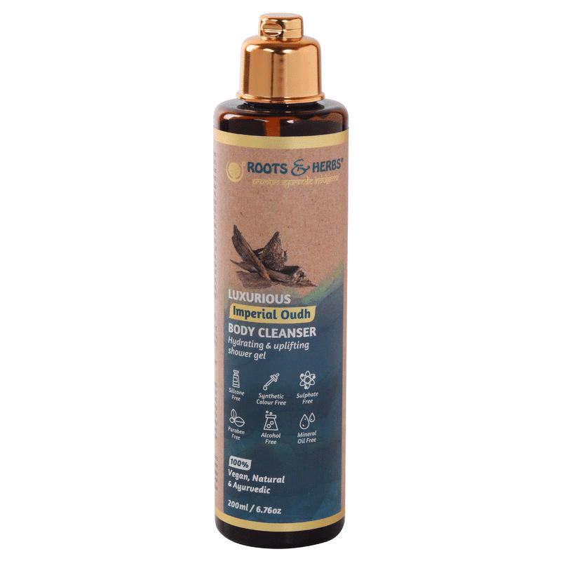 Roots and Herbs Luxurious Imperial Oudh Body Cleanser