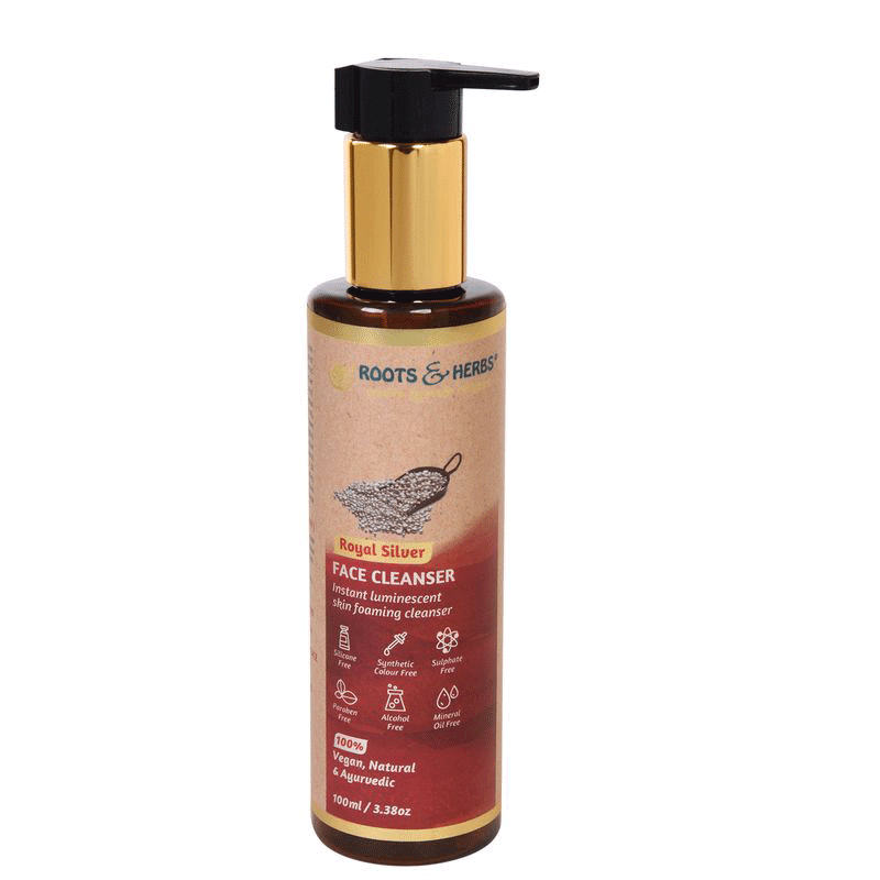 Roots and Herbs Royal Silver Indulgence Face Wash
