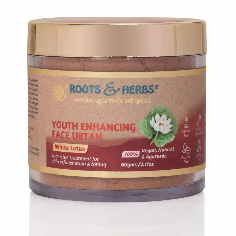 Roots and Herbs White Lotus Youth Enhancing Face Ubtan