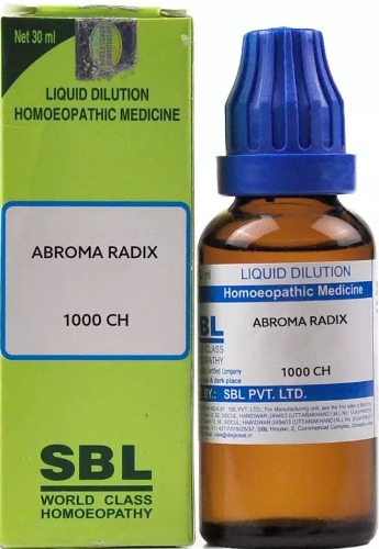 SBL Abroma Radix Dilution 1000 CH