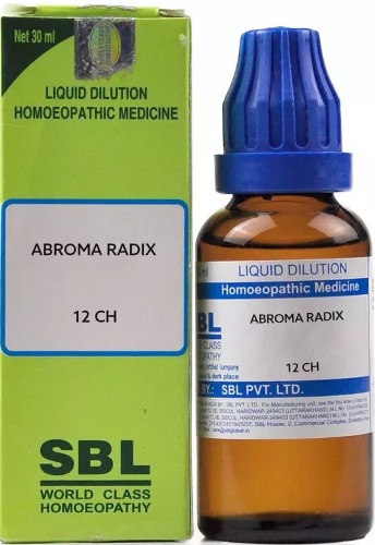 SBL Abroma Radix Dilution 12 CH