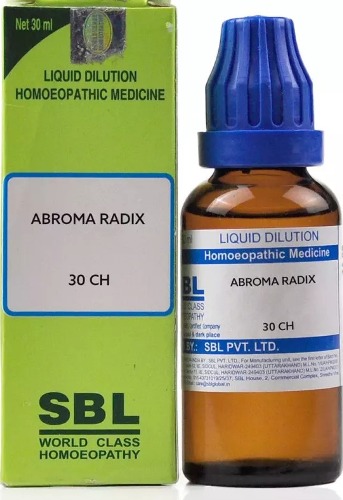 SBL Abroma Radix Dilution 30 CH