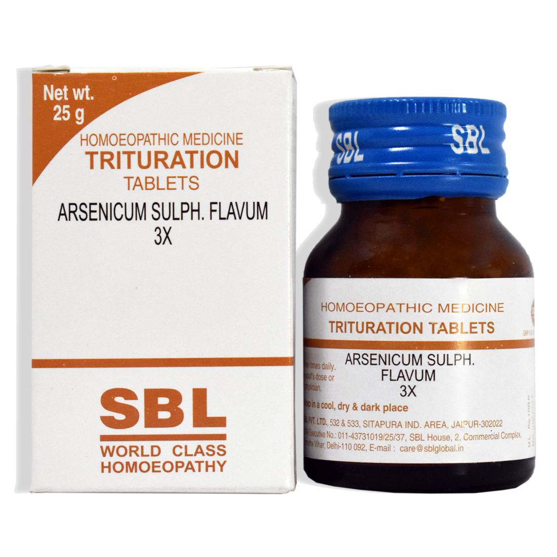 SBL Arsenicum Sulph. Flavum 3X