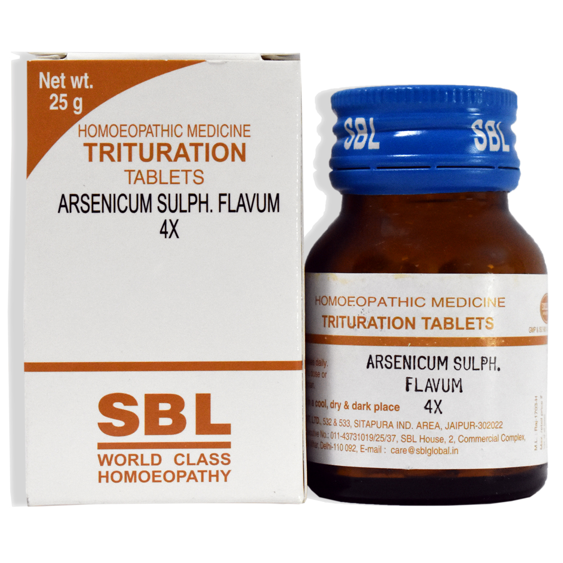 SBL Arsenicum Sulph. Flavum 4X