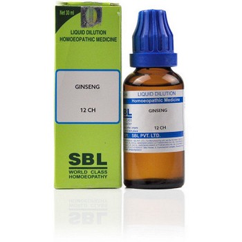SBL Ginseng 12 CH Dilution