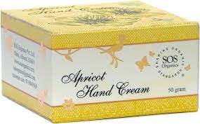 SOS Organics Apricot Hand Cream