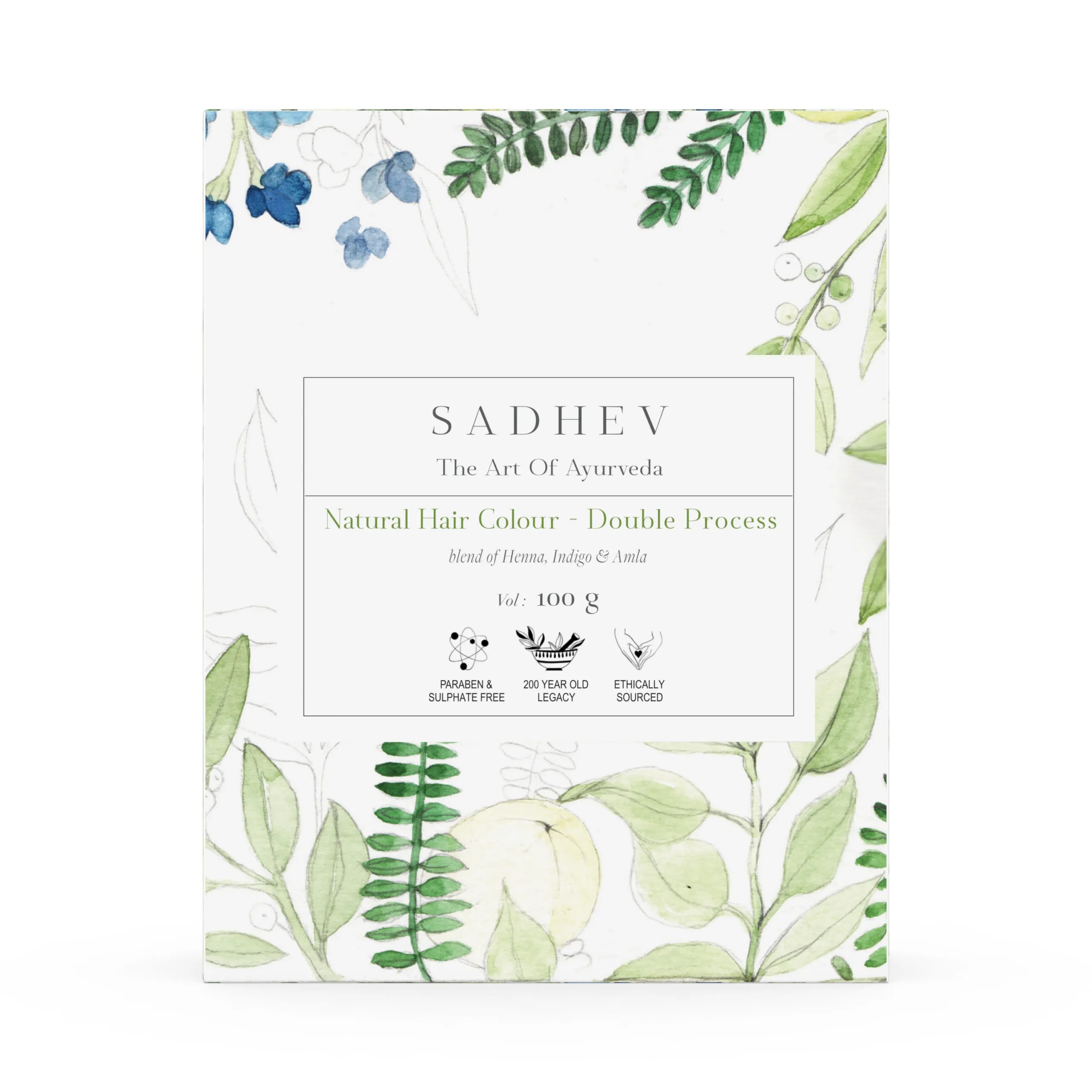 Sadhev Natural Hair Colour Double Process