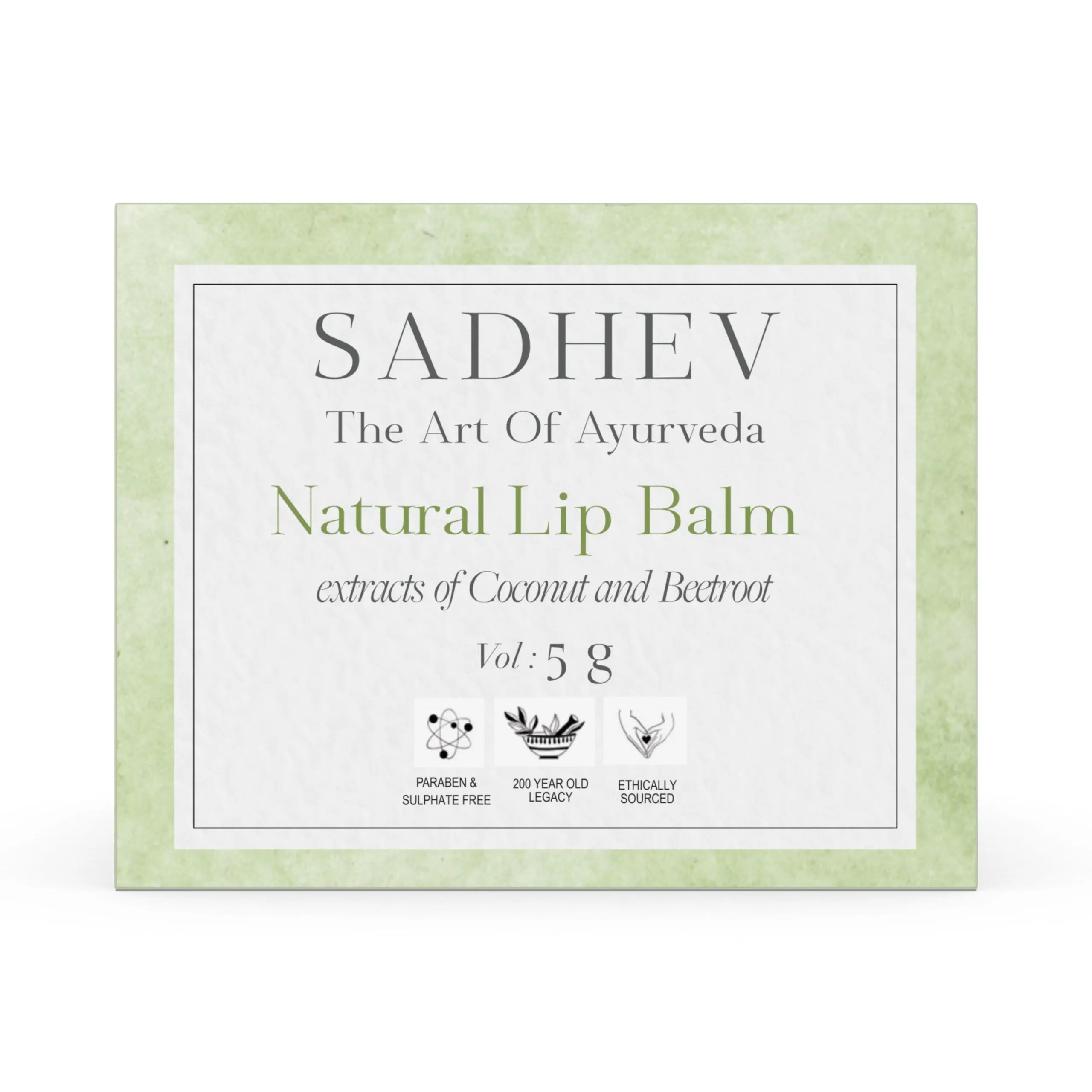 Sadhev Natural Lip Balm