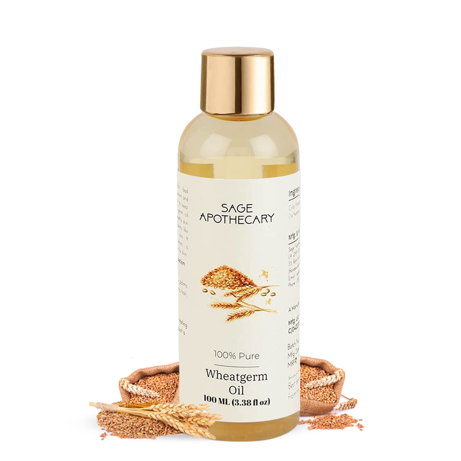 Sage Apothecary Natural Wheatgerm Oil